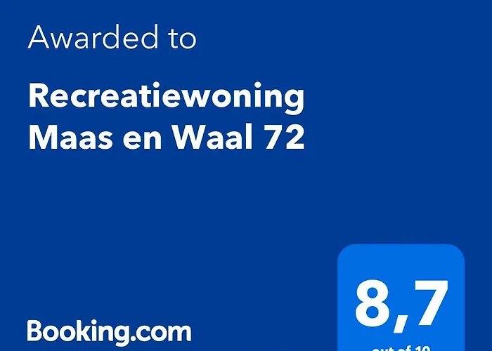 Recreatiewoning Maas En Waal 72 Сasa de vacaciones Ewijk